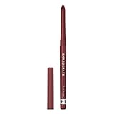 Rimmel Exaggerate Lip Liner Ravish, 1 count, Long Lasting Twist Up Mechanical Lip Color Pencil, Slanted Tip for Precise Application