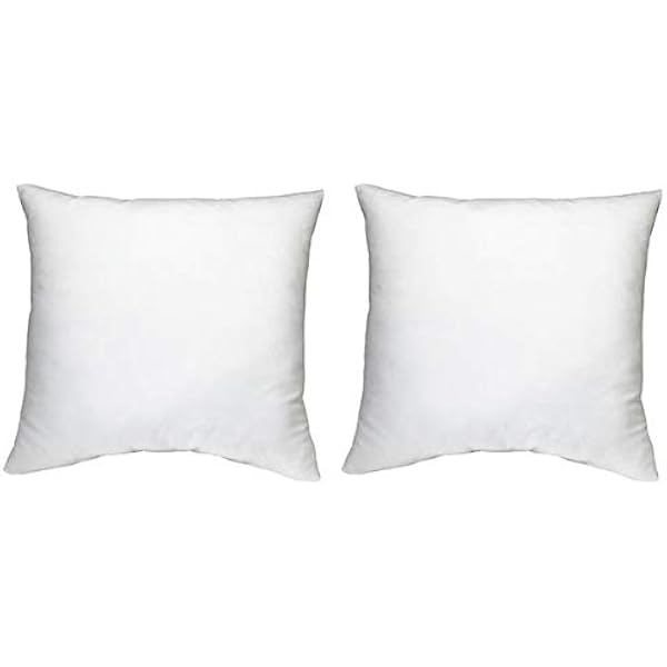 Izo Home Goods 16 X16 Water Resistant Indoor Outdoor Anti Mold Patio Furniture Pillows Throw Pillow Cushion Set Of 2 Made In Usa Amazon Ca Home Kitchen