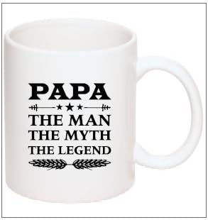 papa the man the myth the legend mug