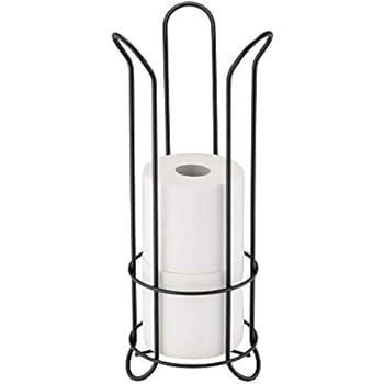 Amazon.com: mDesign Decorative Metal Free Standing Toilet ...