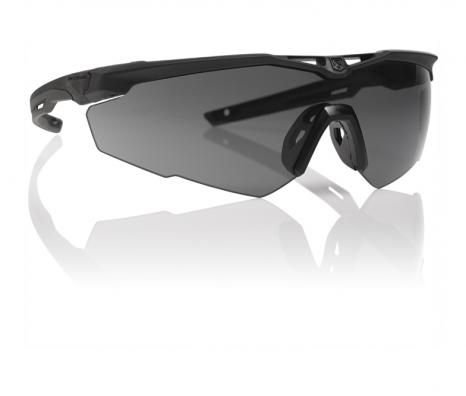 Revision Stingerhawk Military Eye wear Kit With Black Frame Pack of Clear and Smoke Lens