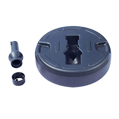 38 Cm Runder Hochleistungs-Sonnenschirm Basis Wassersand Füllbarer Garten Yard Beach Sonnenschutzständerhalter Im Freien – Bild 8