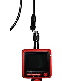 Cámara de inspección de 9 mm, flexible, digital, portátil, con 2,4" Monitor LCD, de Vividia