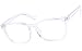 Agstum Wayfarer Plain Glasses Frame Eyeglasses Clear Lens