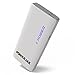 THE #1 Rated Portable Phone Charger- LIFETIME 13000mAh Dual USB - MOST POWERFUL Rechargeable Power Bank For Mobile Devices - iPhone, Samsung Galaxy & More. BEST External Battery Pack On The Go (White)