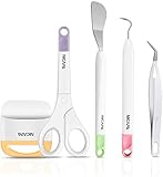 Nicapa Basic Tool Set Craft Weeding Vinyl Cardstock Crafting Tools Kit for Cricut/Silhouette/Siser/Oracal 631 651 751 Vinyl