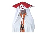 DAZCOS Anime Hokage Kakashi Hatake 6th Sixth Cosplay Hat Ninja Accessory (Hokage Red)