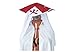 DAZCOS Anime Hokage Kakashi Hatake 6th Sixth Cosplay Hat Ninja Accessory (Hokage Red)