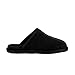 CLPP'LI Mens Slip on Slippers - Black - 10