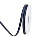 Ribest Navy Grosgrain Ribbon, 3/8 Inch 50 Yards, Navy Blue Ribbon for Gift Wrapping Flower Bouquet Hair Bows Wedding Decoration