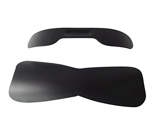 2pcs Dental Oral Photographic Black Background Board Dental Contraster+5pcs Dental Stainless Steel Mirrors