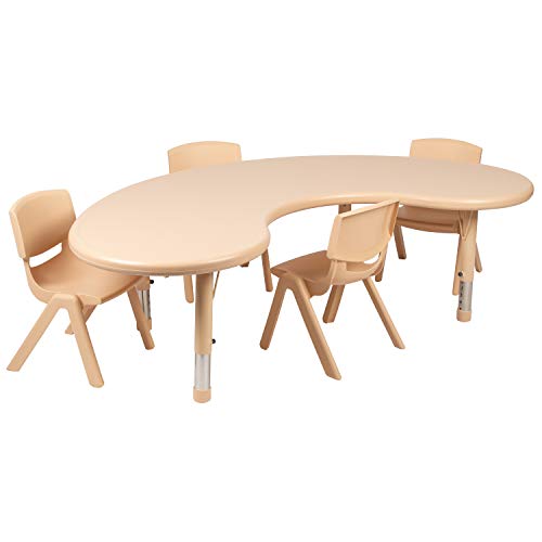Photo 1 of Flash Furniture Activity Table Set with 4 Chairs---chairs not included 