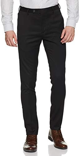 Men's Pleat-Front Formal Trousers