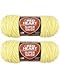 Bulk Buy: Red Heart Super Saver (2-pack) (Lemon)