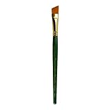 Princeton Artist Brush Lauren, Brushes for Acrylic and Watercolor Series 4350, Angle Shader Golden Synthetic, Size 050