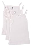 Tato Girls Sleeveless Camisoles White 3pc Pack Size L 10-12