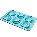 6 Cavity Silicone Smile Teeth Denture Shaped Ice Cube Tray Mold for Chocolate, Candy, Kitchen Bar Wine Gadgets Tray Mold, Pink
