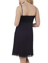 Vassarette combinación larga antiestática con borde de encaje para dama 10103