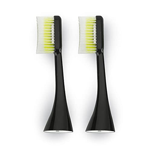 Silk'n Silk`n ToothWave Lot de 2 têtes de brosse à dents de rechange extra souples Noir