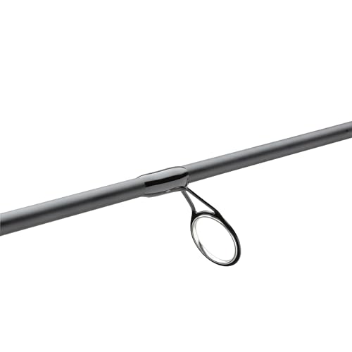 Shakespeare Micro 7\' Spinning Rod, 2-Piece Fishing Rod, Graphite Composite Blank, Light Rod Power, Comfortable Full Cork Handle