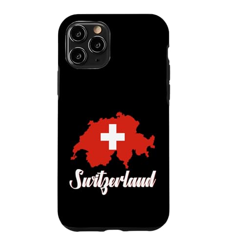 Swiss Flag Patriotic Men Women Kids Switzerland Case for iPhone 11 Pro