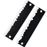 PIAOLGYI 2 Pcs Rip Ruler for Creating a Deckled