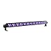 Black Lights 36 W 12 LED UV Bar Glow Parties Ultraviolet Blacklights, 360° Adjustable 396 nm Halloween, Christmas, Pub, Bar DJ Stage Lighting