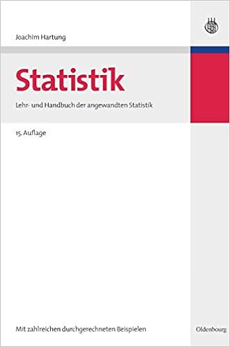 Statistik Lehr Und Handbuch Der Angewandten Statistik Amazon De Hartung Joachim Elpelt Barbel Klosener Karl Heinz Bucher