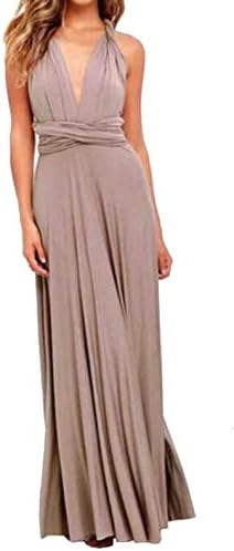 Floor Length Ball Gown Maxi Infinity Dress Convertible Formal Multiway Wrap Bridesmaid Evening Dress Wedding Christmas Party