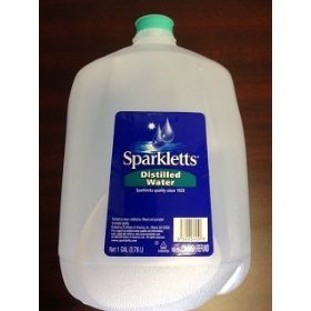 Sparkletts Distilled Water - Case of 6 Gallons (3.78 Liters)