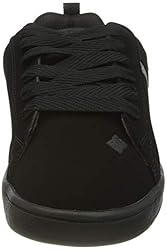 DC Shoes Men's Low-top Sneakers Skate Shoe, Black