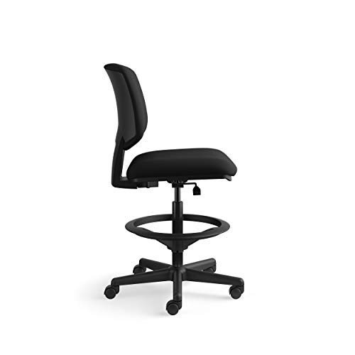 HON Volt Armless Task Chair, Stool, Black Pricepulse