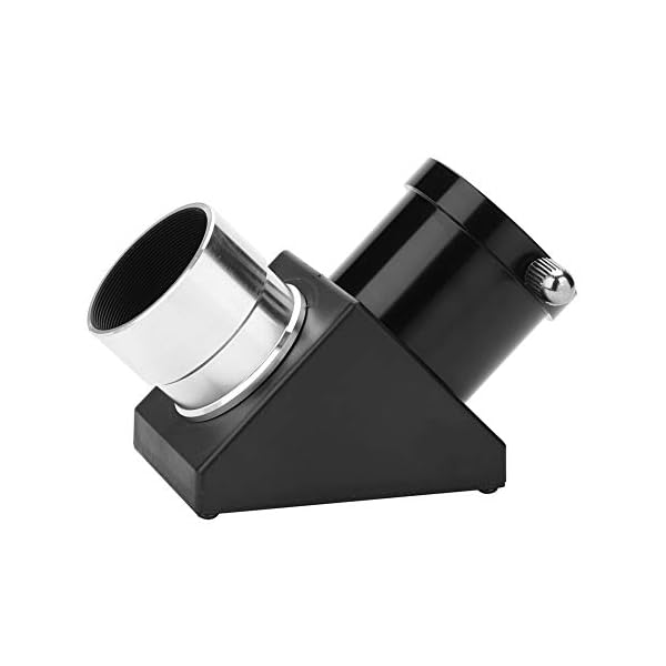 Astronomie Teleskop Prisma Spiegel Okular Adapter,90° Ansicht,Metallkörper Positiver Plane Spiegel Diagonal Adapter für… – Bild 7