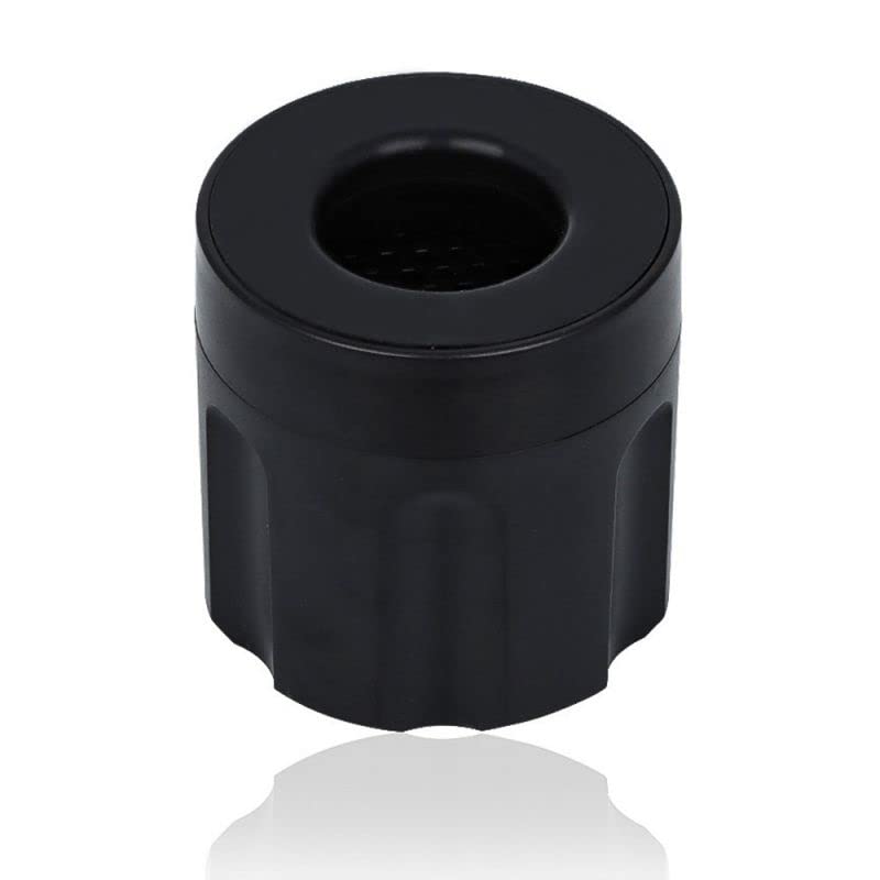 Personal Smoke Air Filter with Easy Exhale, Portable Odor Control Purifier for Home Office Car, Reduces Secondhand Smoke, Discreet Sploof Accessory for Parties and Travel (Black)