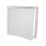 Premier FL-14 x 14 Flush Access Door, Steel, Powder Coated White