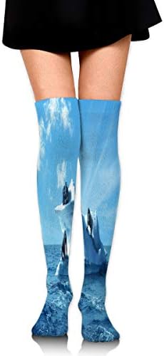 Stockings Gorillas Ice Fantastic Womens Knee Thigh Socks Decor Knee-High Boot Sock Clearance For Girls