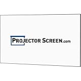 Dalite 52"x92" UTB Contout Acid Etched Black Frame