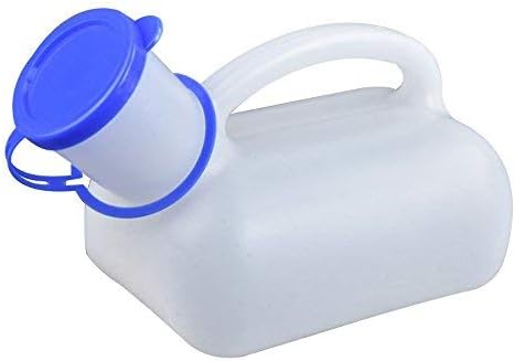 BHCSTORE Male Plastic Urinal Men's Potty Pee Bottle for Camping Car Travel 1000ML