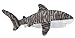Wild Republic Tiger Shark Plush, Stuffed Animal, Plush Toy, Gifts for Kids, Cuddlekins 20 inches