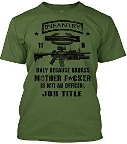 US Army 11B Infantry Hardcore T-Shirt Combat Tee By Goliath74
