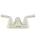 Dura Faucet DF-PL700C-BQ RV 2-Hole Bathroom Faucet with Classic 2-Handles (Bisque Parchment)