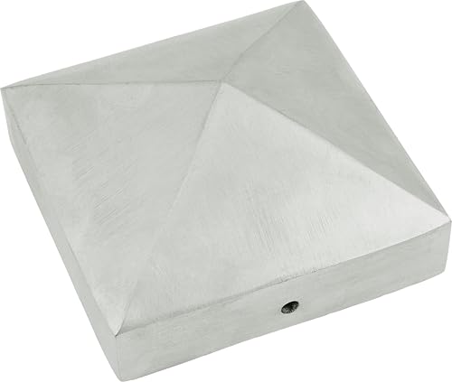 Connex HV4326 Capuchon de plot pyramide Alu 90 x 90 mm