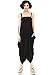 Mordenmiss Women's Rompers Wide Leg Pants Strapless Jumpsuit with Pockets (Style-4 Black), One Size