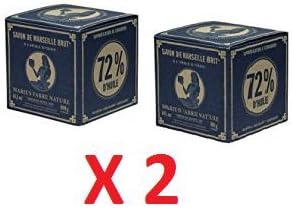 Marius Fabre Olive Oil Soap 2x 400g Cubes Traditional Marseille Style Skin