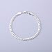 925 Silver Men's Women's Italian 5mm Cuban Curb Link Chain Bangle Bracelet