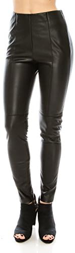 Curiosity USA Women's Faux Leather Pants (Medium)