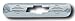 All Sales 94006XP Polished Billet Aluminum Third Brake Light Cover - Chevy Bowtie Logo  ~ All Sales 