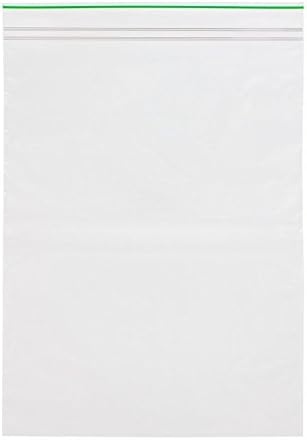 Minigrip GreenLine MGBD2P0912 Polyethylene (LDPE Blend) Clear Reclosable Bag, 9" x 12", 2 mil (Pack of 1000)
