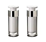 2PCS Empty Refill Upscale Acrylic Airless Vacuum