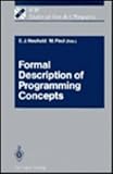 Formal Description of Programming Concepts, , 0387539611